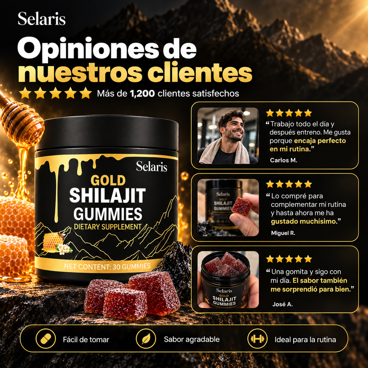Selaris™ Gomitas Potencia Masculina